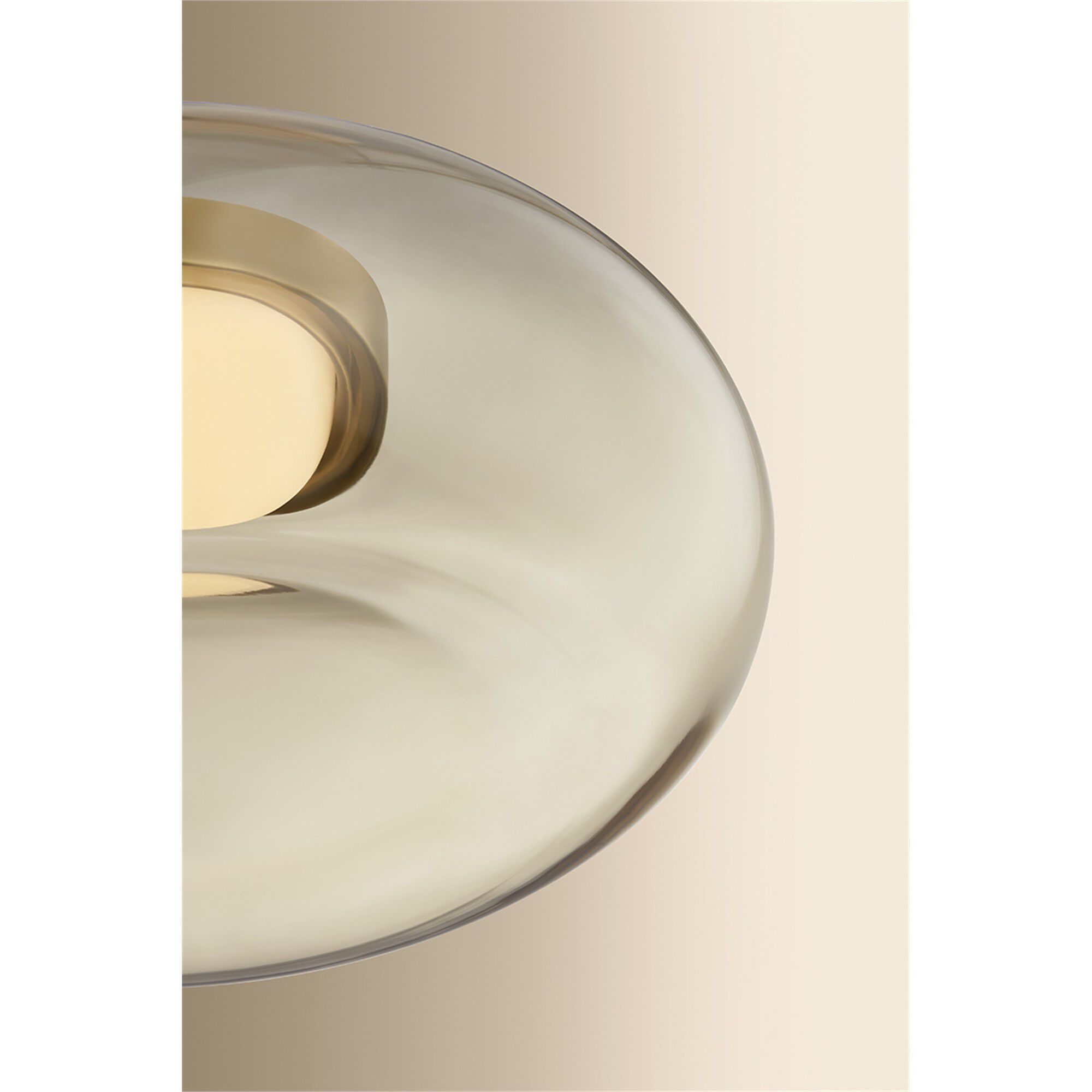Opalesce 15 Inch Flush Mount,